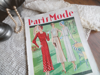 フランスのファッション雑誌 （Paris Mode　1931年7月号）
