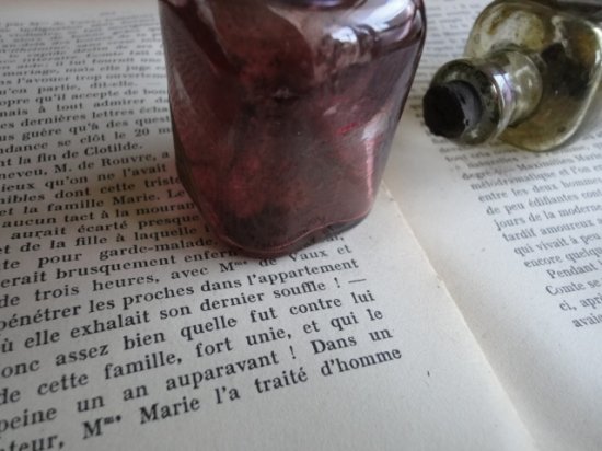 フランス　セヌリエのアンティークボトルのセット