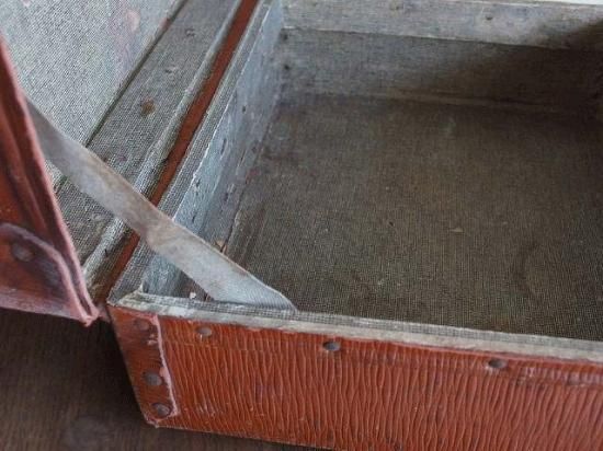 フランス 小さなアンティークトランク