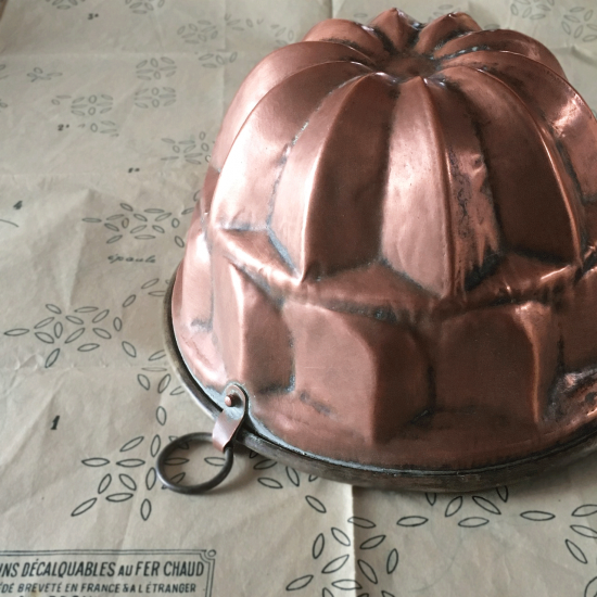 アンティークのケーキ型 | フランス コッパーモールド | アンティーク