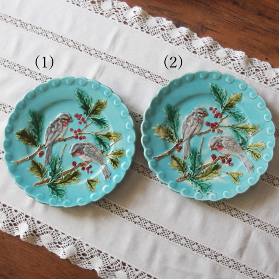 ●日本正規品● サルグミンヌ フランス | バルボティーヌ皿（鳥と アンティーク 食器