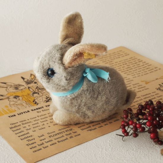 オールドシュタイフ うさぎ シュタイフ ぬいぐるみ ヴィンテージ レア ヴィンテージシュタイフ | うさぎのスナッフィー(Snuffy Rabbit