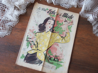 フランスのファッション雑誌 Le Petit Echo de la Mode（1948年4月18日号）