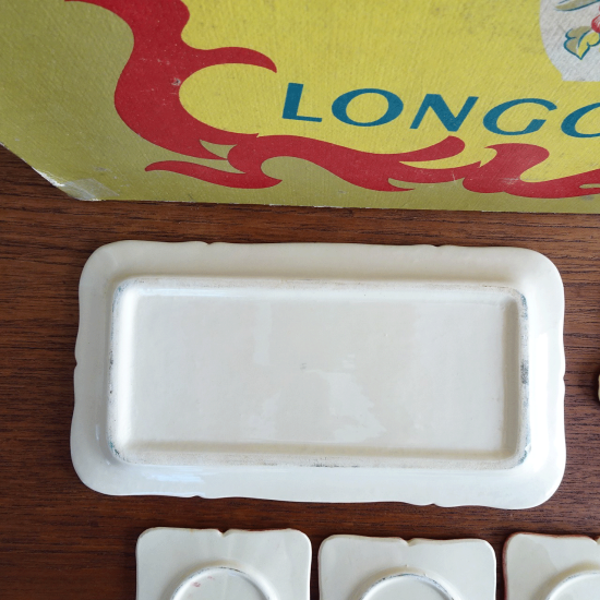 フランス LONGCHAMP（ロンシャン）ディネット おままごと用のケーキプレートのセット オリジナルの箱付き