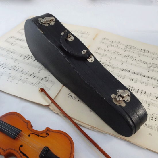 フランスヴィンテージ おもちゃのバイオリン オリジナルケース付き アンティークトイ