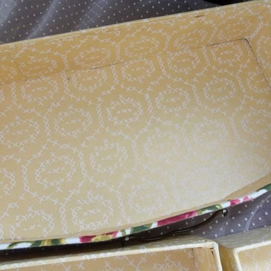 アンティーク カルトナージュ ボックス | フランス