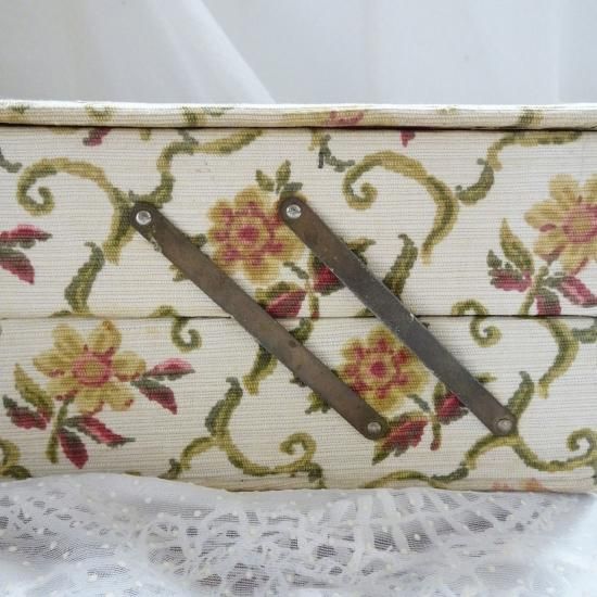 アンティーク カルトナージュ ボックス | フランス