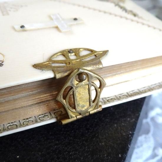 アンティーク 聖書 | ドイツ 1896年 アイボリーのミサ典書 祈祷