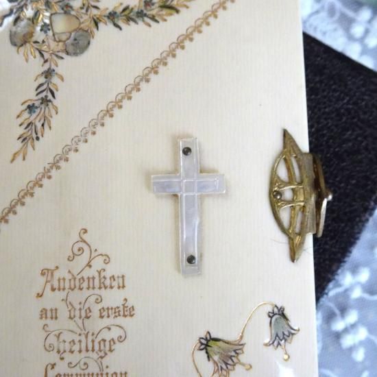 アンティーク 聖書 | ドイツ 1896年 アイボリーのミサ典書 祈祷