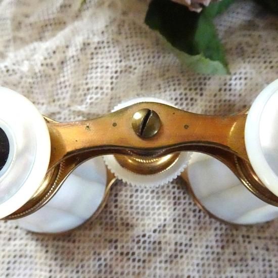 マザーオブパール オペラグラス | フランス 19世紀 マザーオブパールの