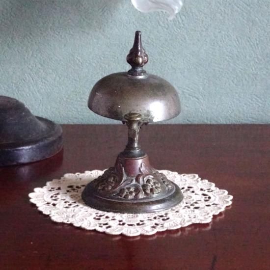 呼び鈴 アンティーク | フランス 真鍮製 呼び鈴 卓上ベル カウンター