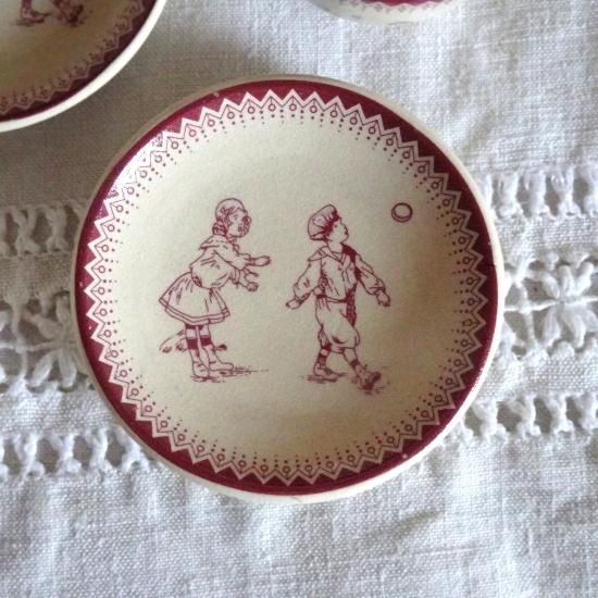 アンティーク ディネット | フランス Moulin Roty 陶器のディ