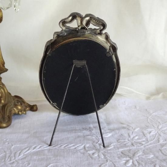 アンティーク フレーム | フランス19世紀後期 リボンモチーフのフォト