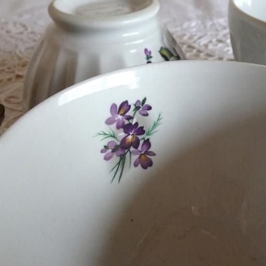 Lohgchamp Rosa ロンシャン フランス アンティーク ボウル アンティーク カフェオレボウル | フランスアンティーク