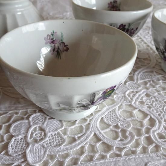 Lohgchamp Rosa ロンシャン フランス アンティーク ボウル アンティーク カフェオレボウル | フランスアンティーク