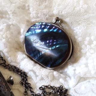 フランスアンティーク コインパース 子供用 ペンダント ミニチュア