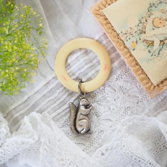 アンティーク ベビーラトル | イギリス バーミンガム 1966年 純銀製