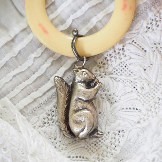 赤ちゃんキモリ　アンティーク アンティーク ベビーラトル | イギリス バーミンガム 1966年