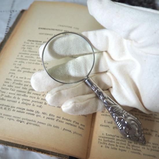 アンティーク虫眼鏡　ルーペ 単品販売】ハンガリー 蚤の市 アンティーク ルーペ （虫眼鏡 マグニ