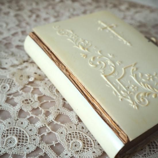 アンティーク 聖書 | フランス 20世紀初頭 セルロイド製の祈祷書