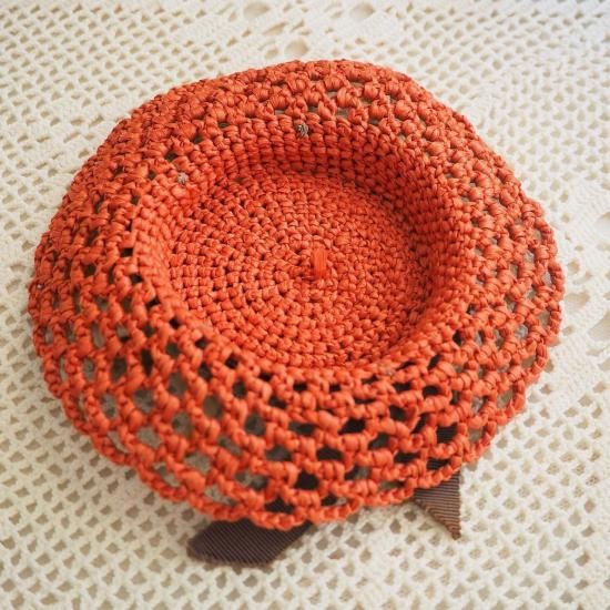 【今月までの出品】アンティーク　ドールハット　ミニチュア帽子　布花　ビスクドール アンティーク ドール用 ハット 帽子 ミニョネット チャイナ