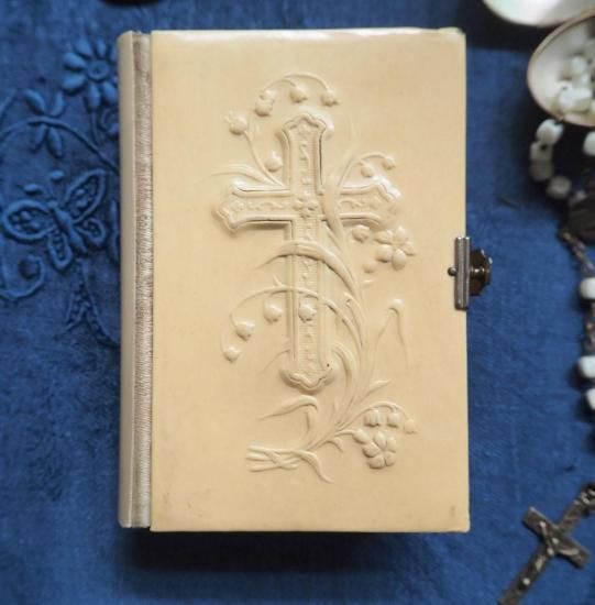 アンティーク 聖書 | フランス 20世紀 セルロイドの祈祷書