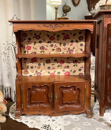 アンティーク ドール家具 | フランス 木製ドール家具 アルモワール