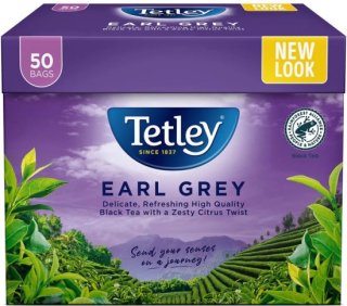 テトリ−・アールグレイ・50袋入り・Tetley Tea Earl Grey 50TB