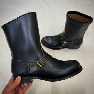 A345 1940's Vintage Style Horse Butt Boot
