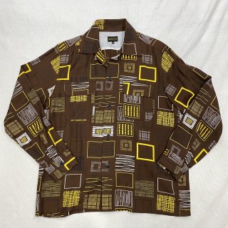 A369Atomic RayonL/SShirt Brown