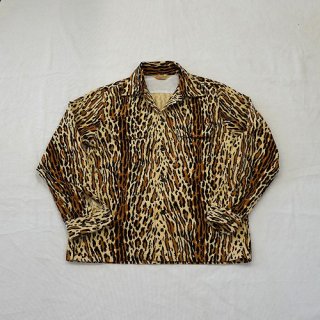 S516 Corduroy Shirt / Leopard 【納品時期：8〜9月】