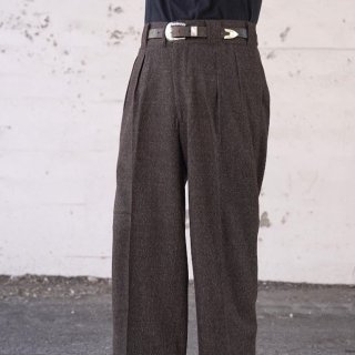 240301 The Groovin High 30'S Trousers Brown ͽ Ǽ910