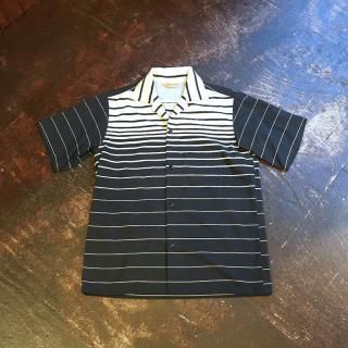  250113  50s Cotton S/S Shirt / Stripe 
