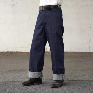 250319 Jail Pants Denim Red Line