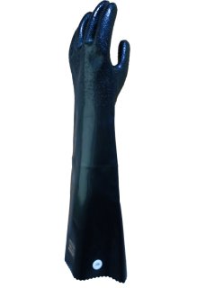 耐酸・耐アルカリ化学防護手袋　ダイローブA96-55EX