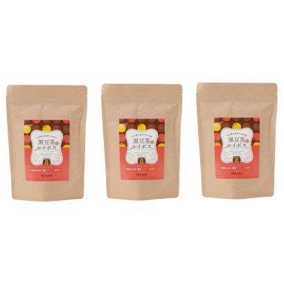 黒豆茶＆ルイボス 3袋セット［5g（1リットル用）×60パック］の商品画像