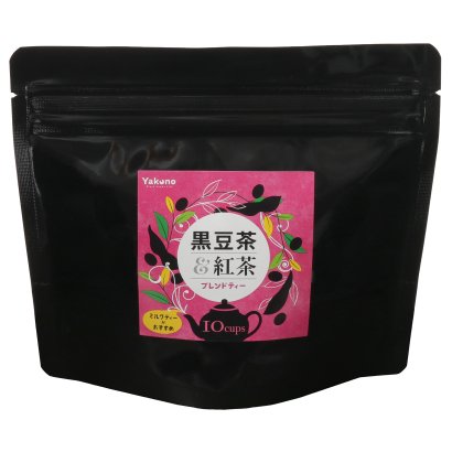 黒豆茶＆紅茶 テトラ [2.5g(マグカップ用)×10パック]の商品画像