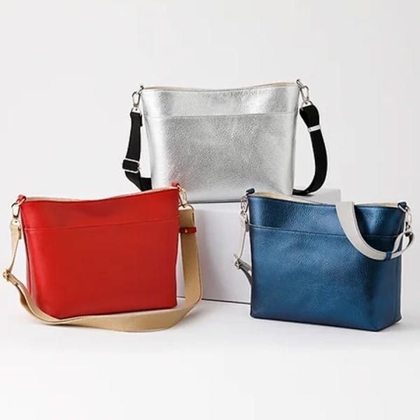 Stagione】カラーオーダーバッグ 本革ショルダーバッグ（金具