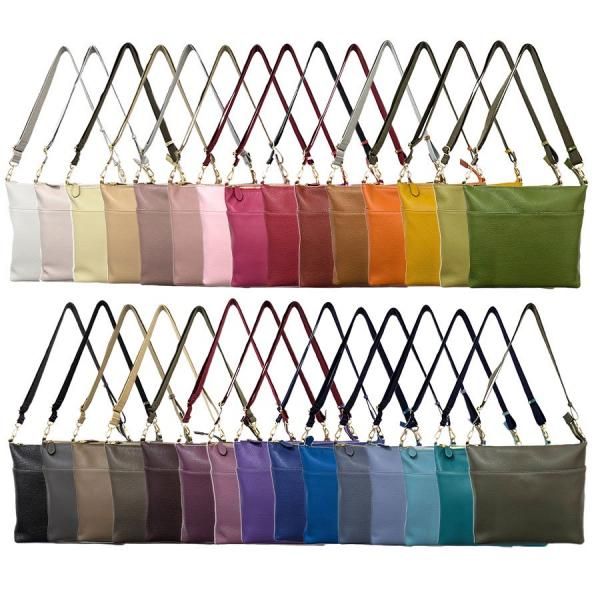 multicolore】30カラーショルダーバッグ| KAWANOWA - 日本の革工房