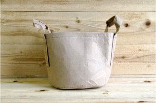 Root Pouch | Tan with handle Non-Degradable 3gal(12L)<br/>ルーツポーチ タン 持手付き 非分解性