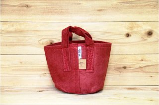 Root Pouch | Red with handle Non-Degradable 2gal(8L)<br/>ルーツポーチ レッド 持手付き 非分解性