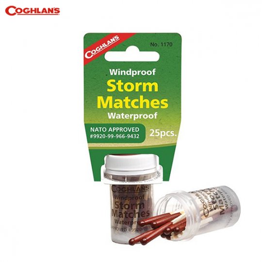 COGHLAN'S | Windproof Storm Matches Waterproof<br/>コフラン 耐風/耐水 ストームマッチ