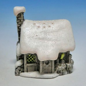SterlingClassic ԥ塼1993THE ENGLISH VILLAGE IN WINTER THE COTTAGE ơ֥