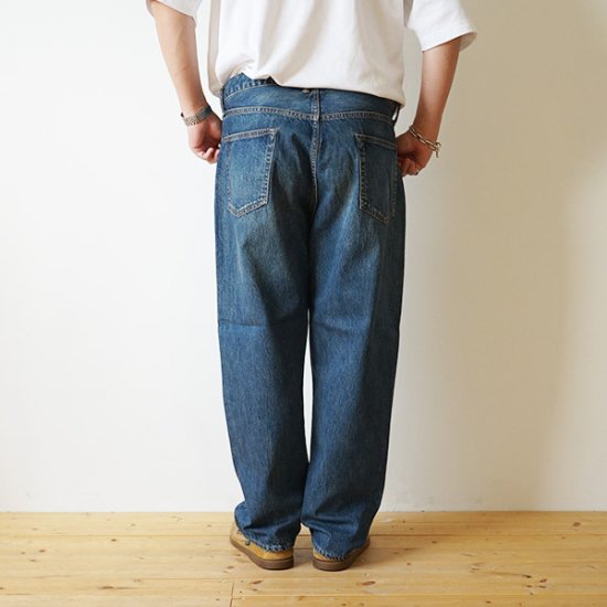 A.PRESSE WASHED DENIM WIDE PANTS 34 - デニム/ジーンズ