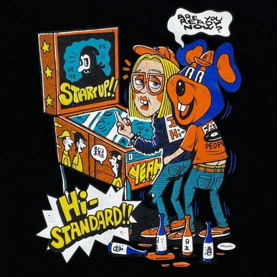 TM paint RAT T-shirt(BLACK) - Hi-STANDARD OFFICIAL WEB STORE TM paint RAT T-shirt(BLACK) - Hi-STANDARD OFFICIAL WEB STORE