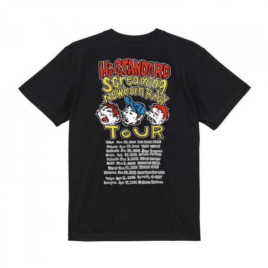 SNB TOUR HONGOLIAN T-shirt（BLACK） - Hi-STANDARD OFFICIAL WEB STORE
