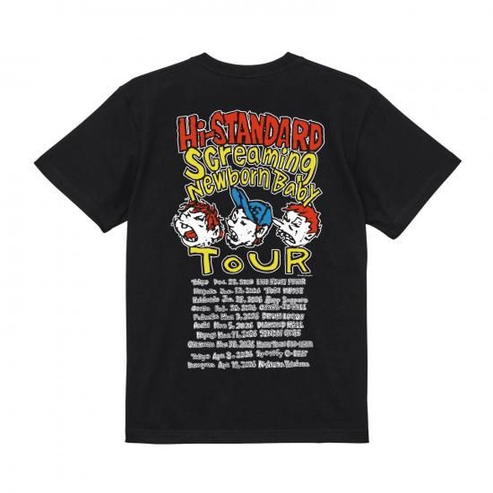 SNB TOUR HONGOLIAN Kids T-shirt（BLACK） - Hi-STANDARD OFFICIAL