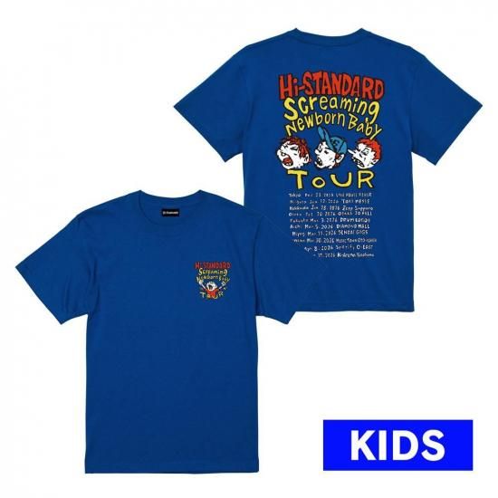 Hi Standard バンドTシャツ メンズSサイズ ライトブルー Hi Standard バンドTシャツ メンズSサイズ ライトブルー