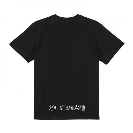 Diskah T-shirt（BLACK） - Hi-STANDARD OFFICIAL WEB STORE
