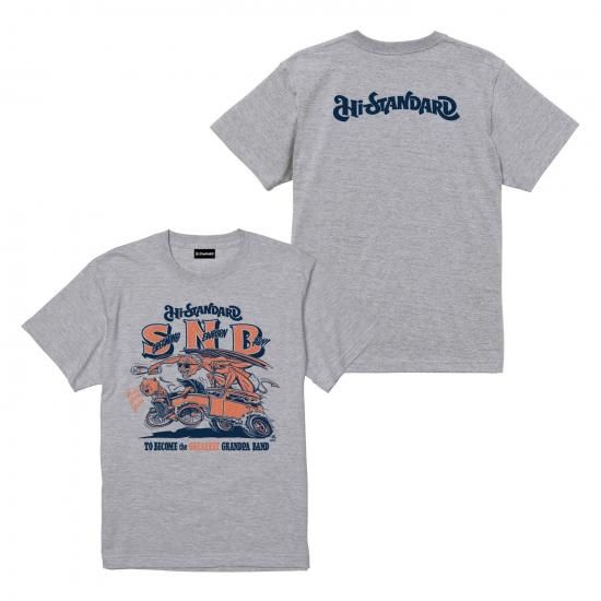 SNB JACK-O T-shirt（ASH） - Hi-STANDARD OFFICIAL WEB STORE